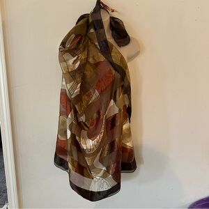 Picasso sheer wearable art Scarf (qq)